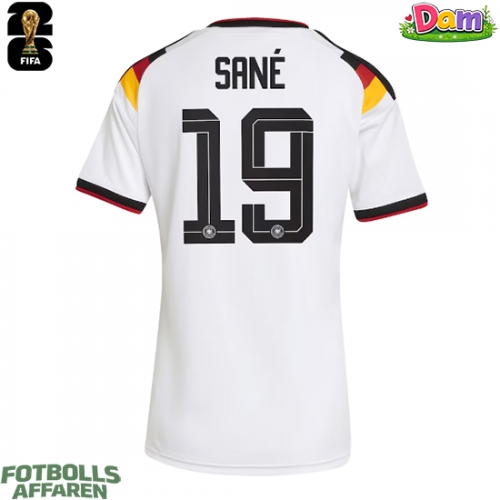Tyskland Leroy Sane #19 Hemmatröja Kvinnor VM 2026 Kortärmad